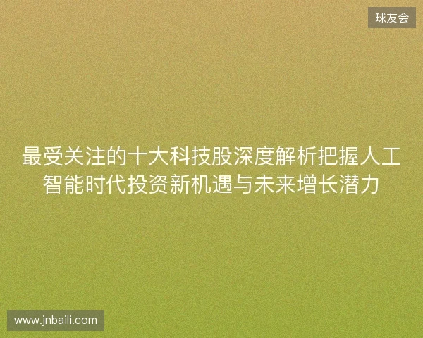 最受关注的十大科技股深度解析把握人工智能时代投资新机遇与未来增长潜力
